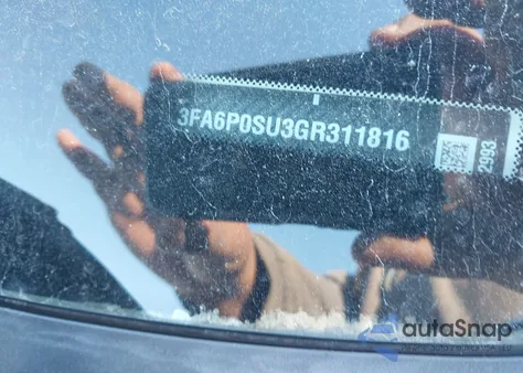 2016 Ford Fusion Energi Titanium from USA, damaged, VIN 3FA6P0SU3GR311816